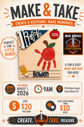 Back to School Make & Take Event on 8/1/2026 at 9AM